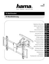 Hama 00118057 TV Wall Bracket Manualul proprietarului
