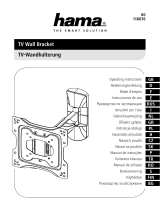 Hama 00118077 TV Wall Bracket Manualul proprietarului