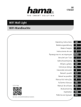 Hama 176564 WiFi Wall Light Manual de utilizare