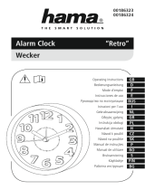 Hama 00186323 Alarm Clock Retro Manualul proprietarului