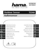 Hama Outdoor Sensor TS34A Manualul proprietarului