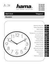 Hama 00186389 Wall Clock Manualul proprietarului