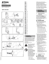 STIHL Battery belt Manual de utilizare