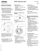 STIHL Mowing head SuperCut 40-2 Manual de utilizare