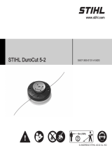 STIHL DuroCut mowing head 5-2 Manual de utilizare