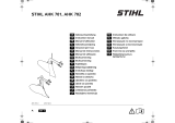 STIHL AHK 702 fixed ridger Manual de utilizare