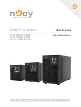 Njoy Echo Pro UPOL-OL300EP-CG01B Manual de utilizare