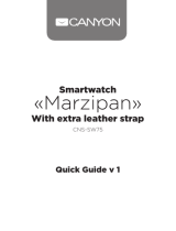 Canyon CNS-SW75 Smartwatch Marzipan Manualul utilizatorului