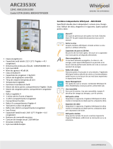 Whirlpool ARC2353IX Product data sheet