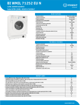 Indesit BI WMIL 71252 EU N NEL Data Sheet