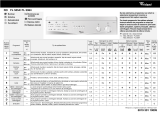 Whirlpool FL 5054 Program Chart