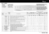 Whirlpool FL 5064/1 Program Chart