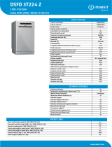 Indesit DSFO 3T224 Z Product data sheet