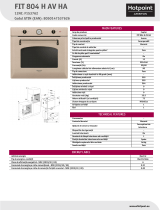 HOTPOINT/ARISTON FIT 804 H AV HA Product data sheet