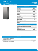 Indesit UI6 F1T S1 Product data sheet