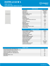 Indesit I55TM 4110 W 1 Product data sheet