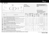 Whirlpool AWT 2272 Program Chart