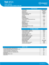 Indesit TAA 5 S 1 Product data sheet