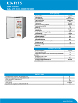 Indesit UI4 F1T S Product data sheet