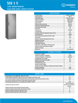 Indesit SI6 1 S NEL Data Sheet