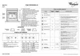 Whirlpool AKZ 503 WH Program Chart