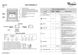 Whirlpool AKZ 501 WH Program Chart