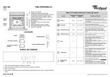 Whirlpool AKZ 498 IX Program Chart