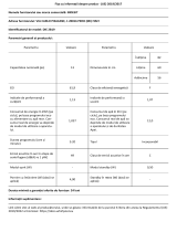 Indesit DIE 2B19 Product Information Sheet