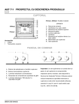 Whirlpool AKP 711 IX Program Chart