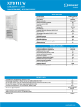 Indesit XIT8 T1E W NEL Data Sheet