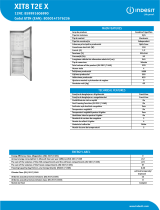 Indesit XIT8 T2E X NEL Data Sheet