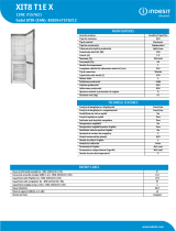 Indesit XIT8 T1E X Product data sheet