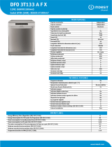 Indesit DFO 3T133 A F X NEL Data Sheet