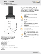 Whirlpool AKR 551 NA Product data sheet