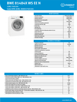 Indesit BWE 81484X WS EE N Product data sheet