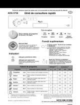 Whirlpool ADG 6756 IXM Program Chart