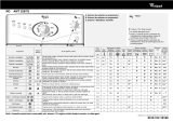 Whirlpool AWT 2287/3 Program Chart