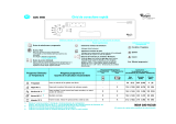 Whirlpool ADG 3556 AVM Program Chart