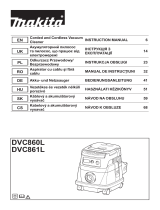 Makita DVC860L Manual de utilizare