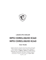 MSI MPG CORELIQUID K360 Manualul proprietarului