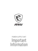 MSI MPG A750GF Manualul proprietarului