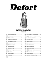Defort DPW-1800-SC Manual de utilizare