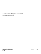 Alienware m15 Ryzen Edition R5 Manual de utilizare