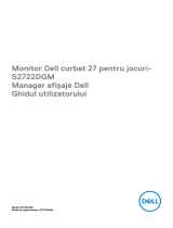 Dell S2722DGM Manualul utilizatorului