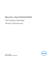 Dell S3222DGM Manualul utilizatorului