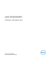 Dell S3422DWG Manualul utilizatorului