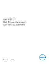 Dell P3221D Manualul utilizatorului
