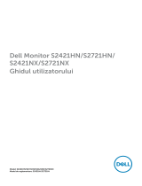 Dell S2421NX Manualul utilizatorului
