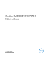 Dell S2721D Manualul utilizatorului