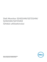 Dell S2721HN Manualul utilizatorului